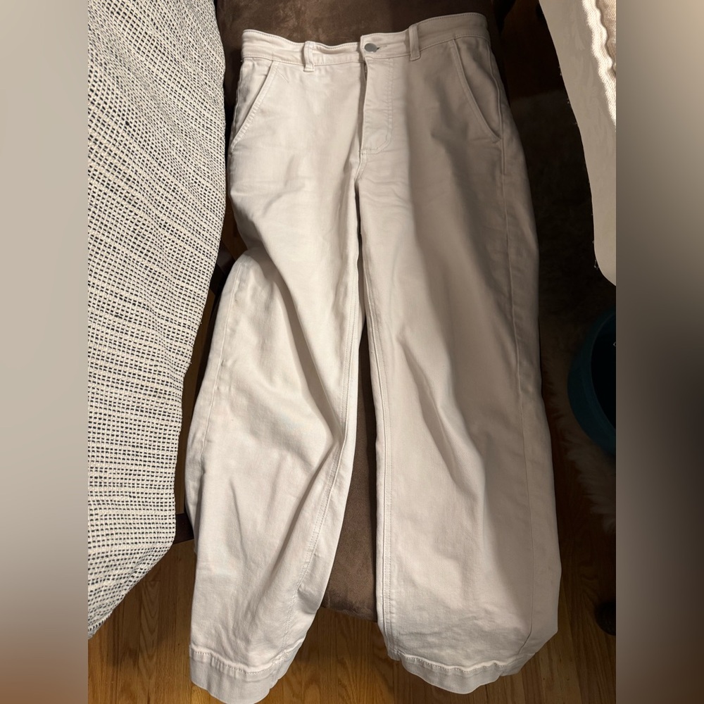 Everlane Cream Chino Pants Casual Style